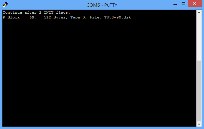Serial Connections Putty